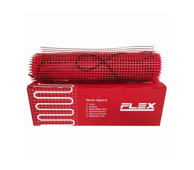 Нагревательный мат под плитку Flex (Латвия) 175 Вт/м²