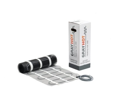 Нагревательный мат под плитку GrayHot (Украина) 150 Вт/м²