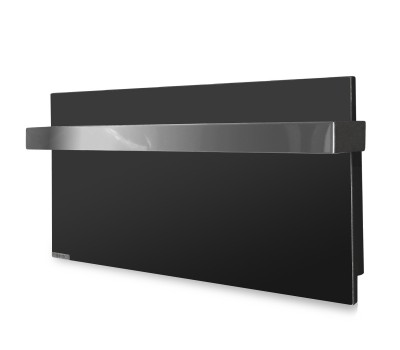 Электрический полотенцесушитель 0,25 кВт керамический Ceramic 250/220-Towel black (горизонтальная)